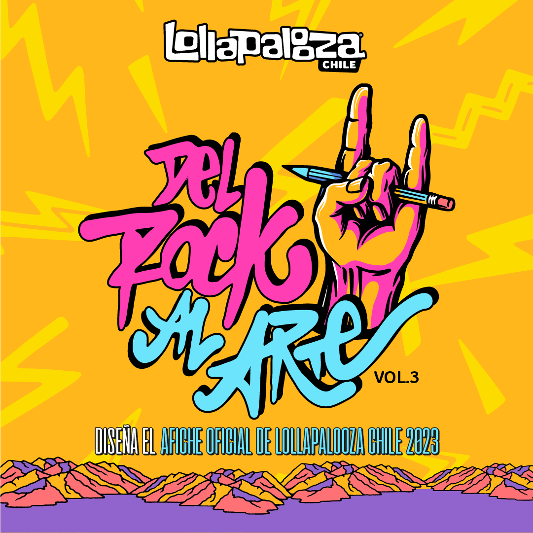 Regresa el concurso "Del rock al arte" de Lollapalooza Chile