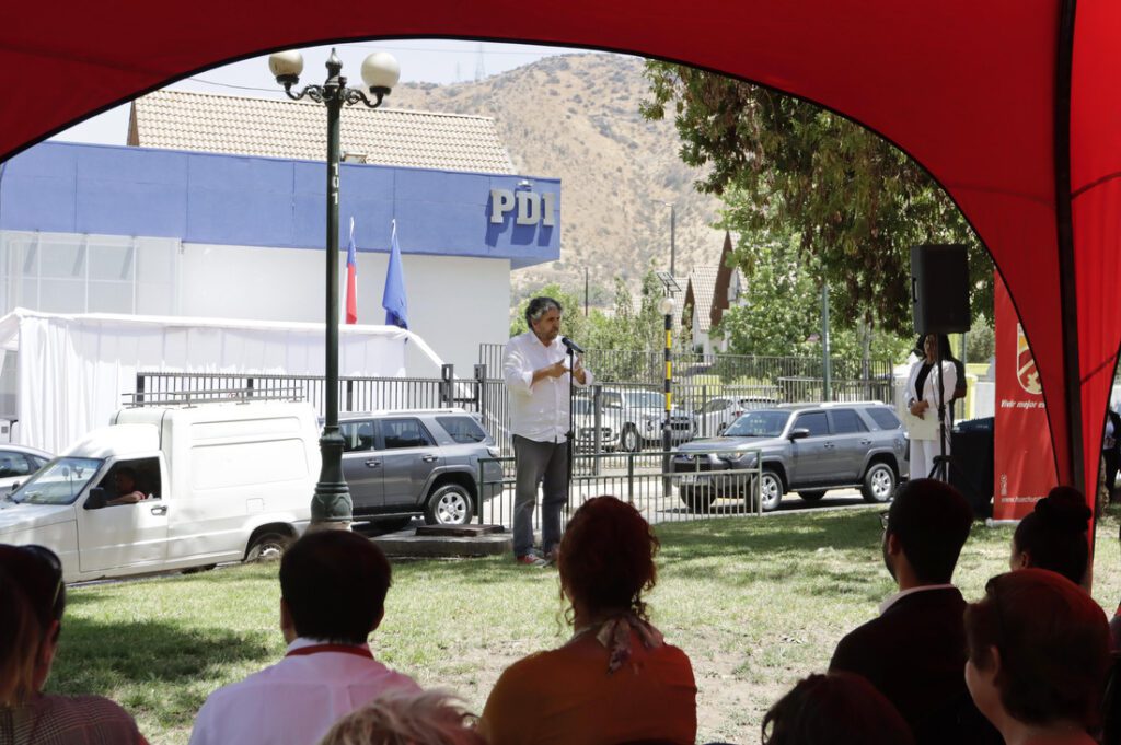 Municipalidad de Huechuraba entrega a la PDI nuevas dependencias en la comuna