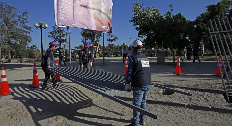 Santiago, Santiago inicia cierre perimetral del Parque de los Reyes para su remodelación, Portal Metropolitano