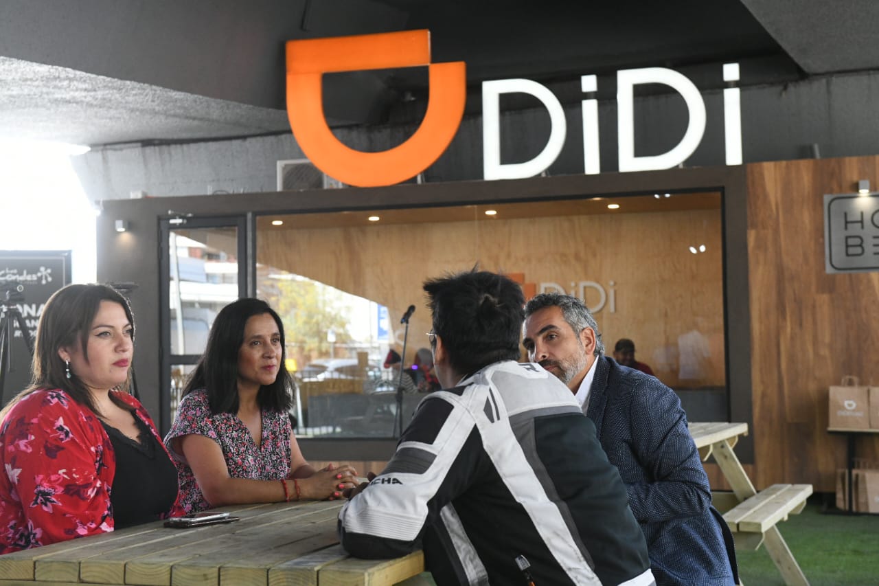 Municipalidad de Las Condes y DiDi inauguran nueva zona de descanso para conductores y repartidores