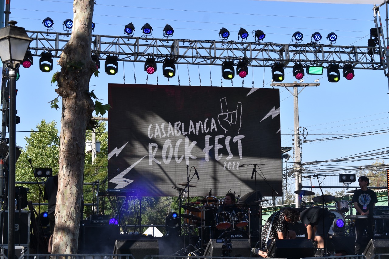 Festival “Casablanca Rock Fest” y “Vive verano 2023” se toman Casablanca este fin de semana
