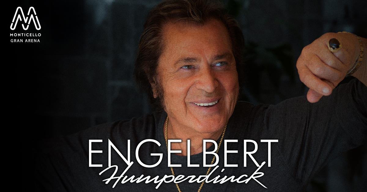 Cantante británico Engelbert Humperdinck llega a Gran Arena Monticello el próximo 1 de julio