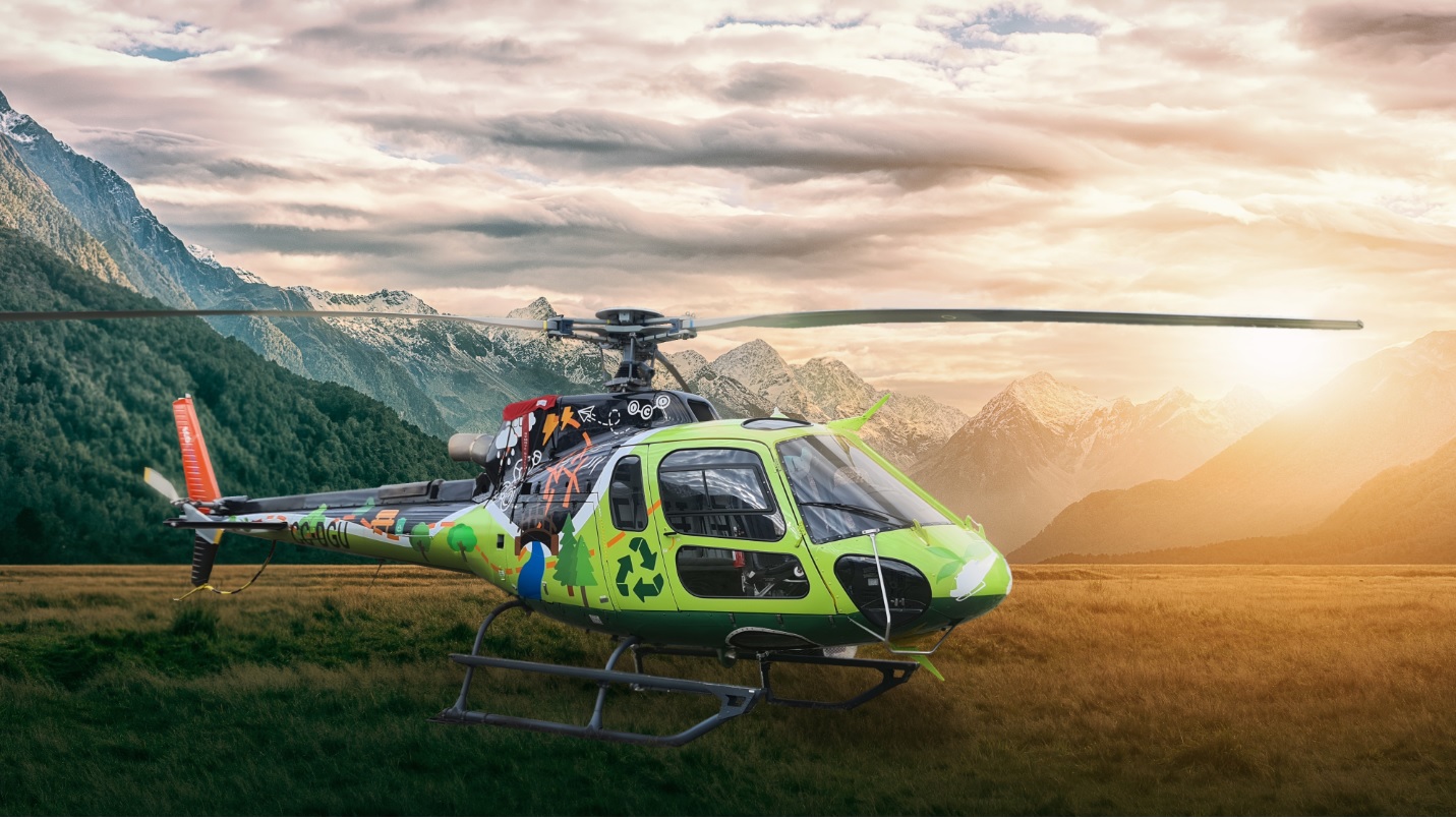 Ecocopter obtiene certificación "Vuelo Limpio" en operaciones aéreas