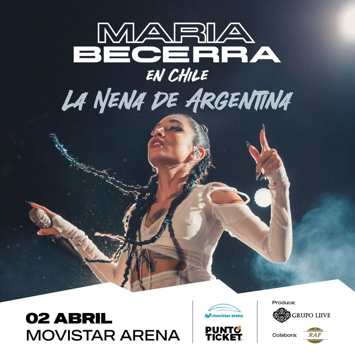 Argentina María Becerra vuelve a Chile en medio de su gran éxito internacional