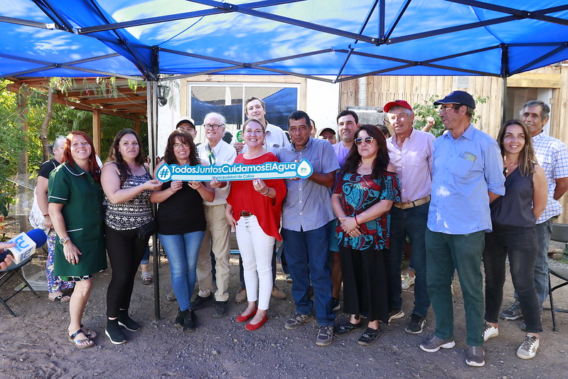 Municipalidad de Colina implementa piloto de uso de aguas grises en la localidad El Canelo