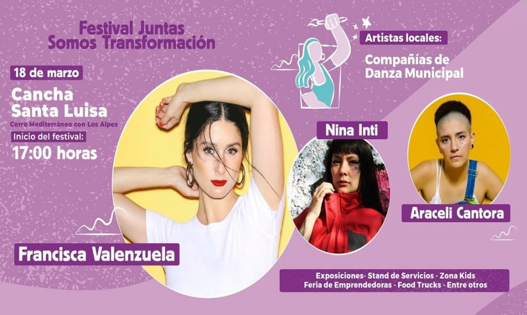 Quilicura: “Juntas somos transformación”, el encuentro para mujeres gratuito que trae a Fran Valenzuela