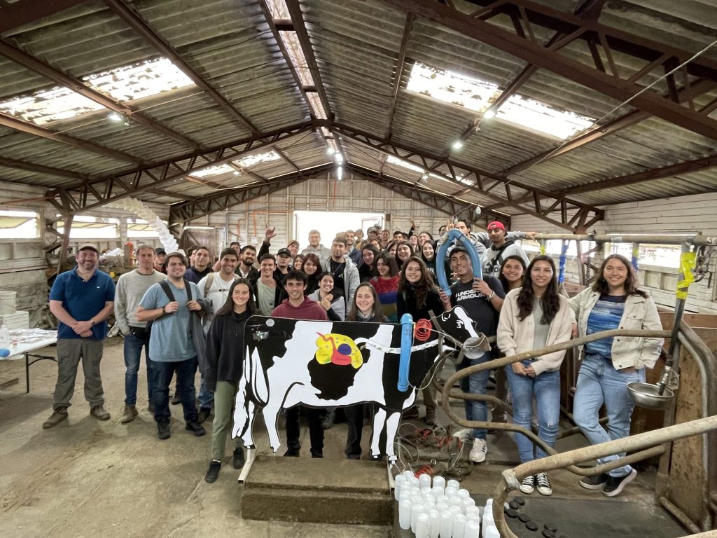 Estudiantes de Agronomía de la U. Mayor conocieron avances de investigación en temas de cambio climático y alimentos