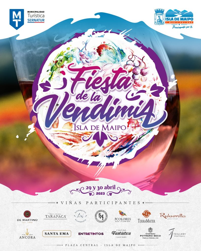 ISLA DE MAIPO CONFIRMA SORPRESAS PARA SU XVI FIESTA DE LA VENDIMIA