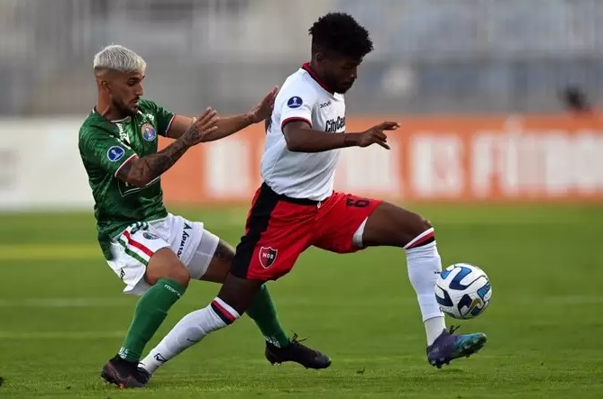 Copa Sudamericana: Audax Italiano cayó en los descuentos ante Newell’s Old Boys en Rancagua