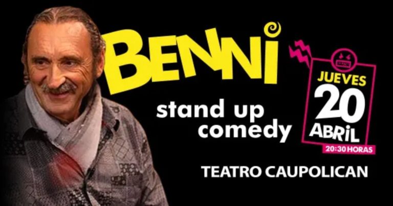 Gabriele Benni sorprenderá con hilarante show de Stand Up en el Teatro Caupolicán