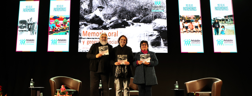 Peñalolén lanzó inédito libro que recoge la historia y memorias de sus primeros habitantes