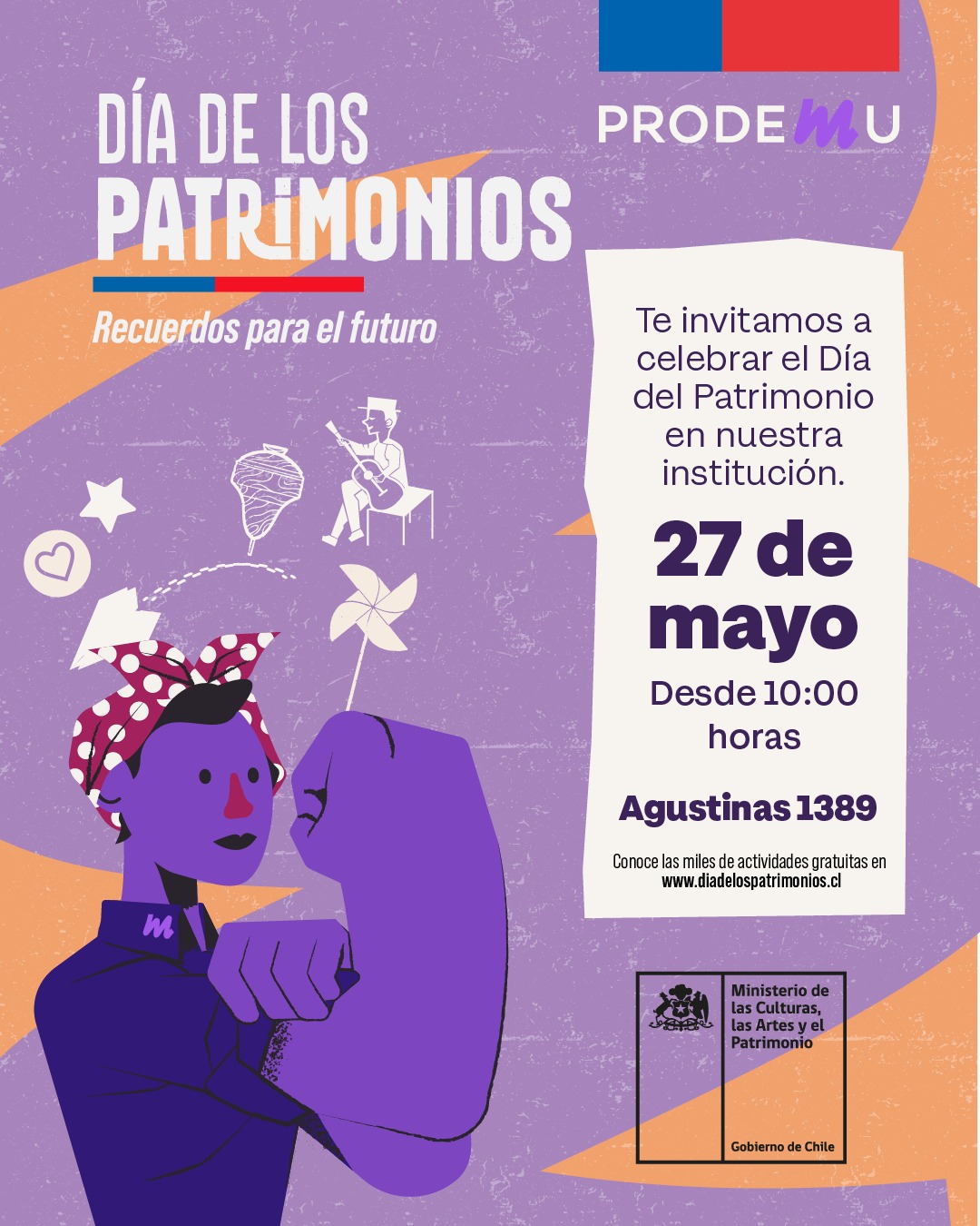 "Prodemu es patrimonio con todas": Las actividades que la fundación ofrecerá en el Día de los Patrimonios