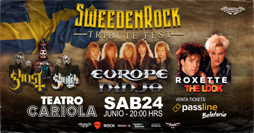 SweedenRock Tribute Fest: El evento que homenajeará a grandes bandas de Suecia