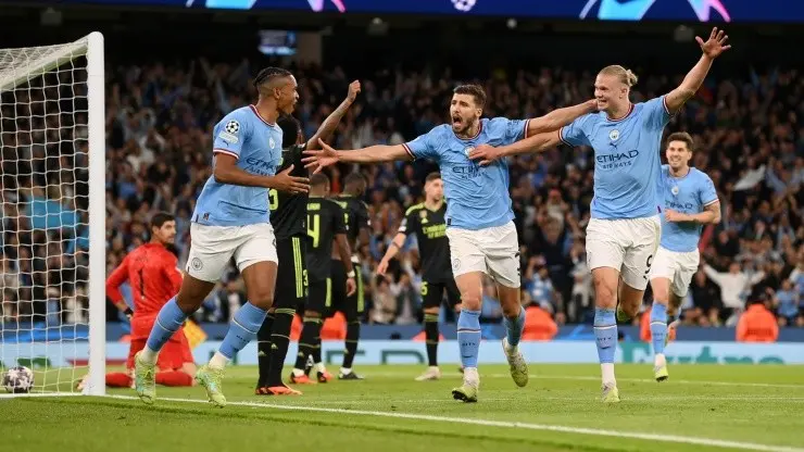 Manchester City goleó al Real Madrid y es finalista de la Champions League