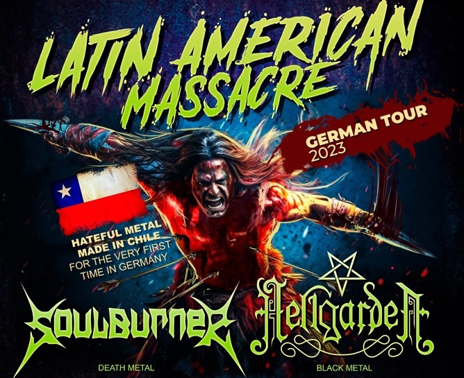 Latin American Massacre: El tour que llega a Alemania con dos bandas chilenas