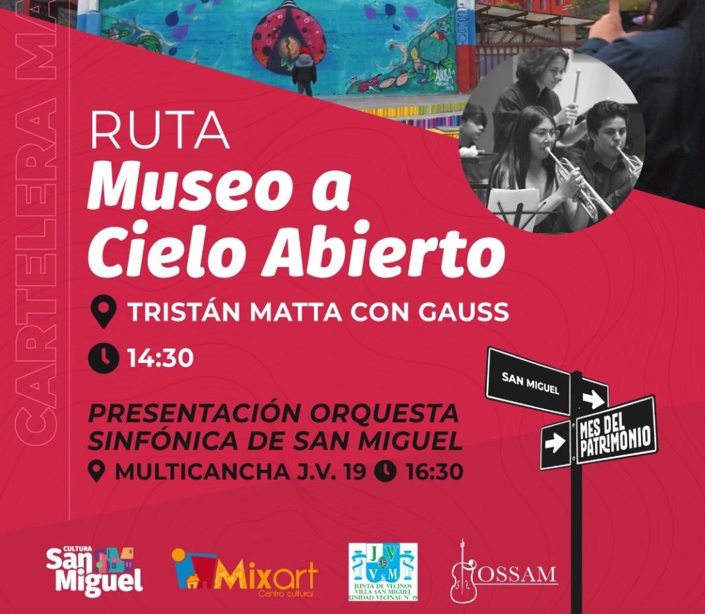 Día de los Patrimonios: San Miguel celebra doble jornada con música, historia y cultura