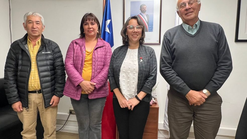 Dirigentes de la Sociedad de Transporte Rural Periférico de Melipilla sostienen encuentro de trabajo con delegada Saavedra