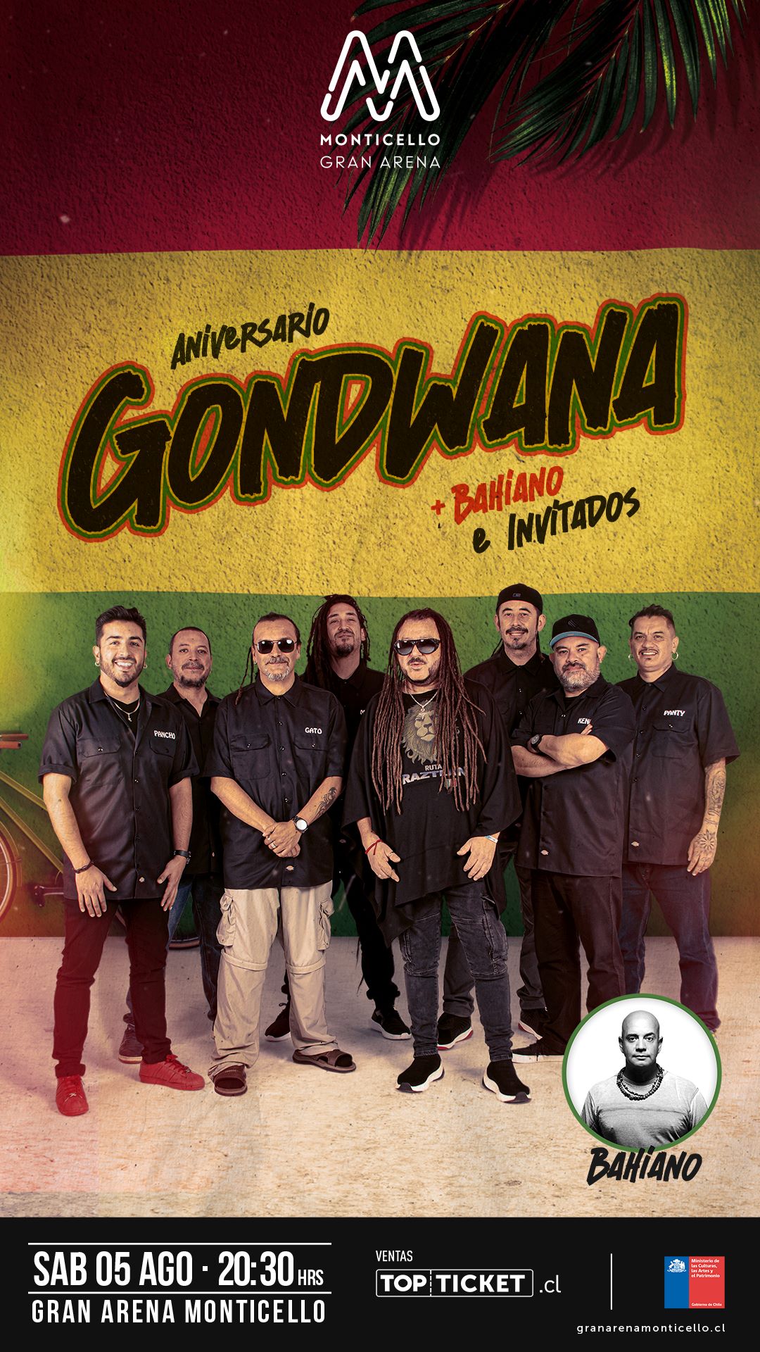 GONDWANA CELEBRA 35 AÑOS EN GRAN ARENA MONTICELLO CON IMPORTANTES INVITADOS