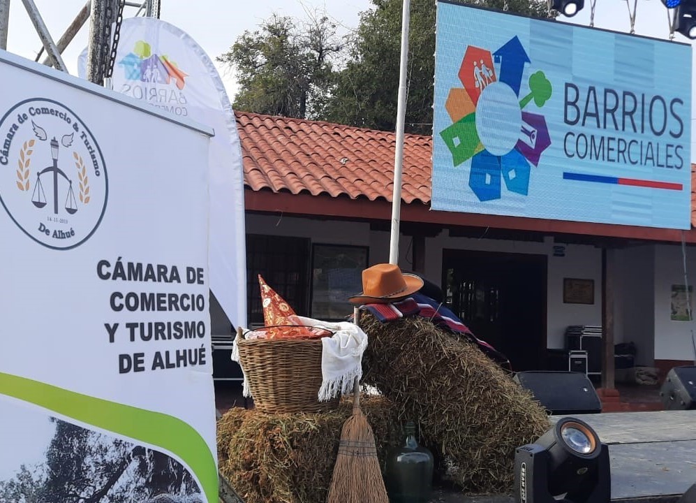 Con destacada participación se efectuó lanzamiento del programa Barrio Comercial de Alhué