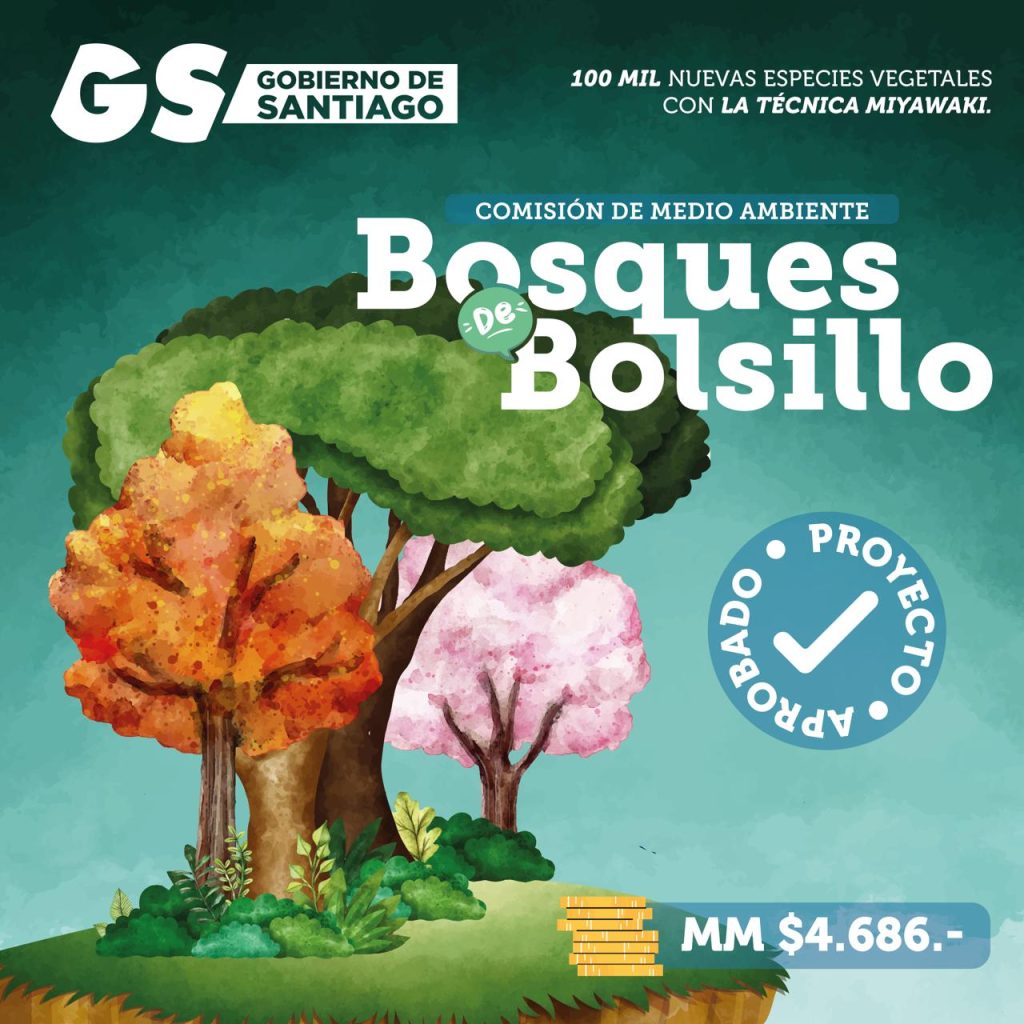 RECOLETA SERÁ PARTE DEL PROYECTO BOSQUES DE BOLSILLO PARA COMBATIR EL CAMBIO CLIMÁTICO