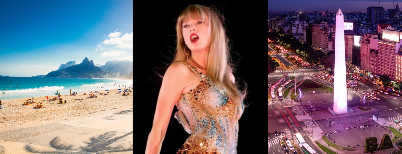 Conoce los descuentos de Cocha Hit para ver a Taylor Swift en Brasil o Argentina