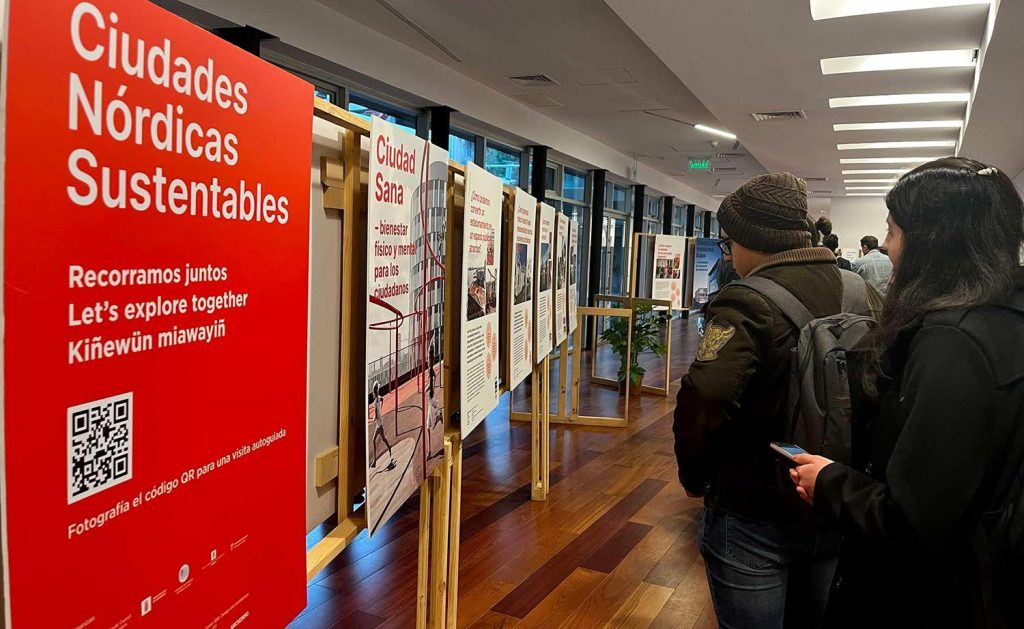 Exposición “Ciudades nórdicas sustentables” llega a la Plataforma Cultural de la Universidad de Chile