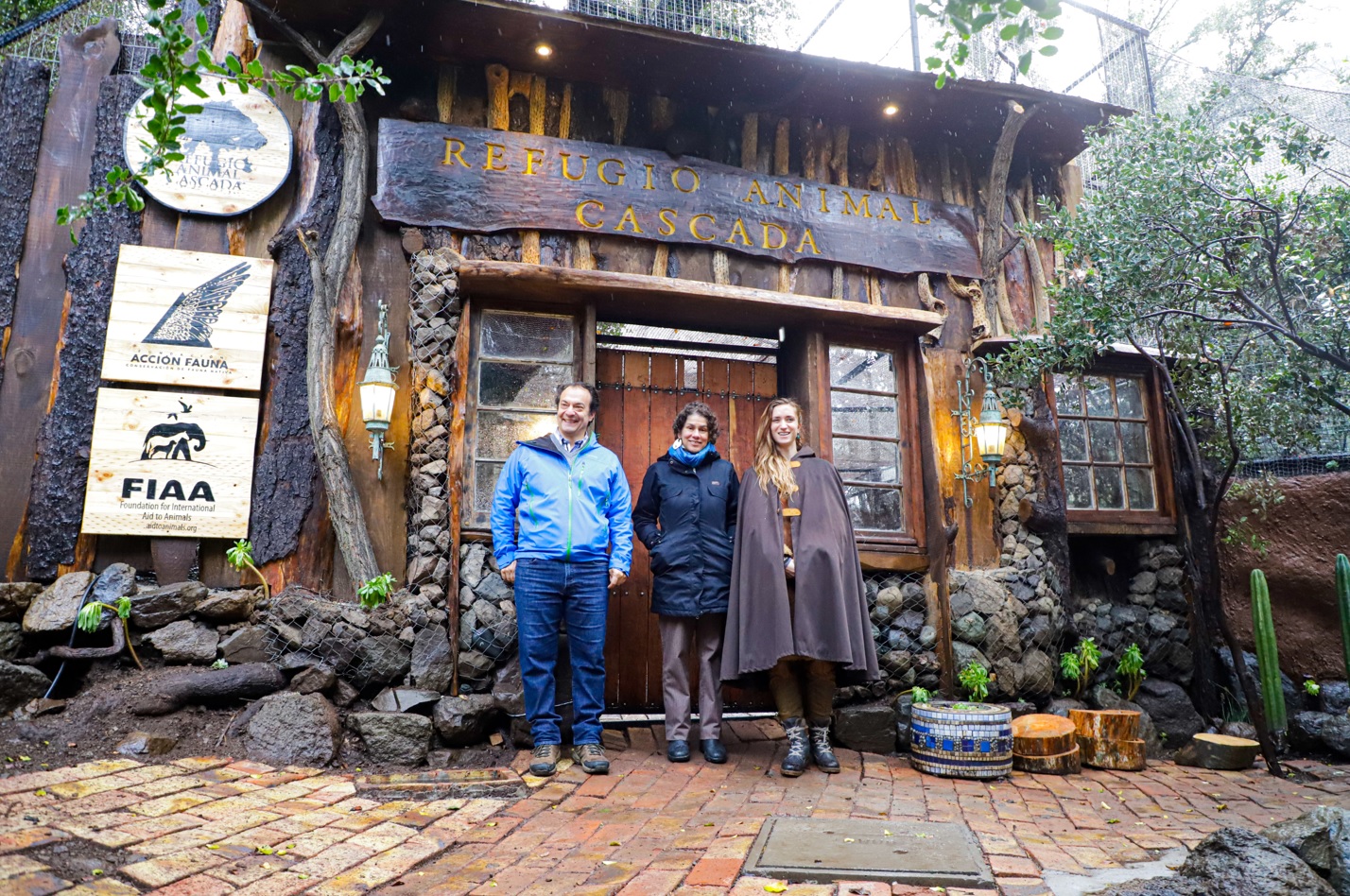 Inauguran centro de educación ambiental en refugio animal en San José de Maipo