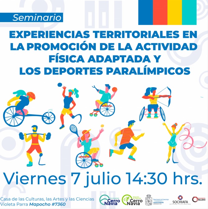 Cerro Navia: Municipio realizará seminario sobre deporte paralímpico y actividad física adaptada