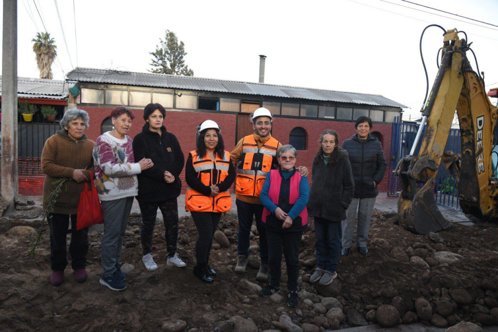 San Bernardo: Inician construcción de alcantarillado y red de agua potable en Villa Madrid Osorio