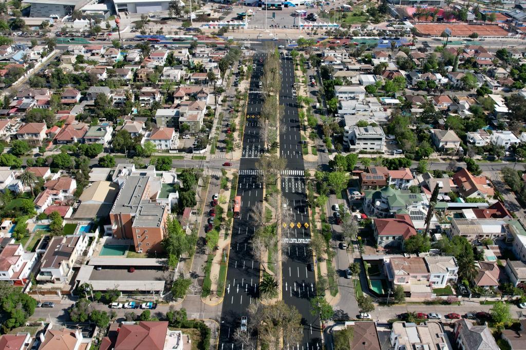 Ñuñoa: Inauguran obras en Campo de Deportes y avenida Grecia para los Juegos Santiago 2023