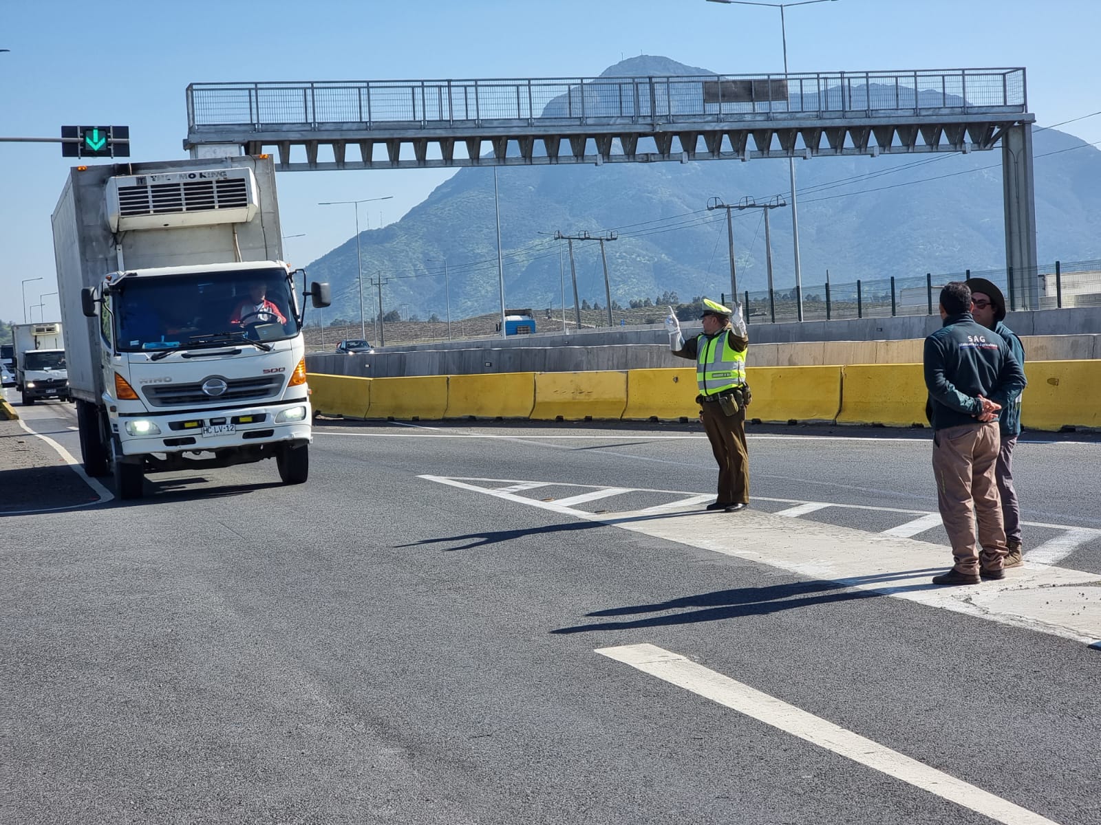 Campaña mosca de la fruta: SAG RM y de O´Higgins realizan fiscalización en carretera