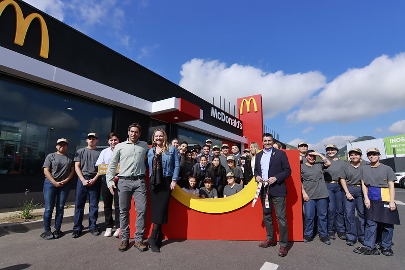 Cadena de comida rápida McDonald’s abre su primer local sustentable en la comuna de Colina