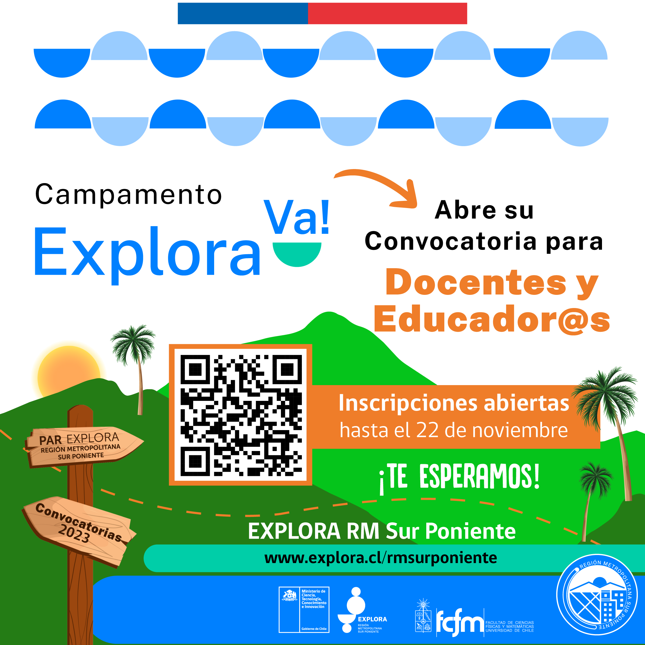 Convocatoria abierta: Vive la experiencia del Campamento Explora Va 2023, con el “El Juego de Innovar”