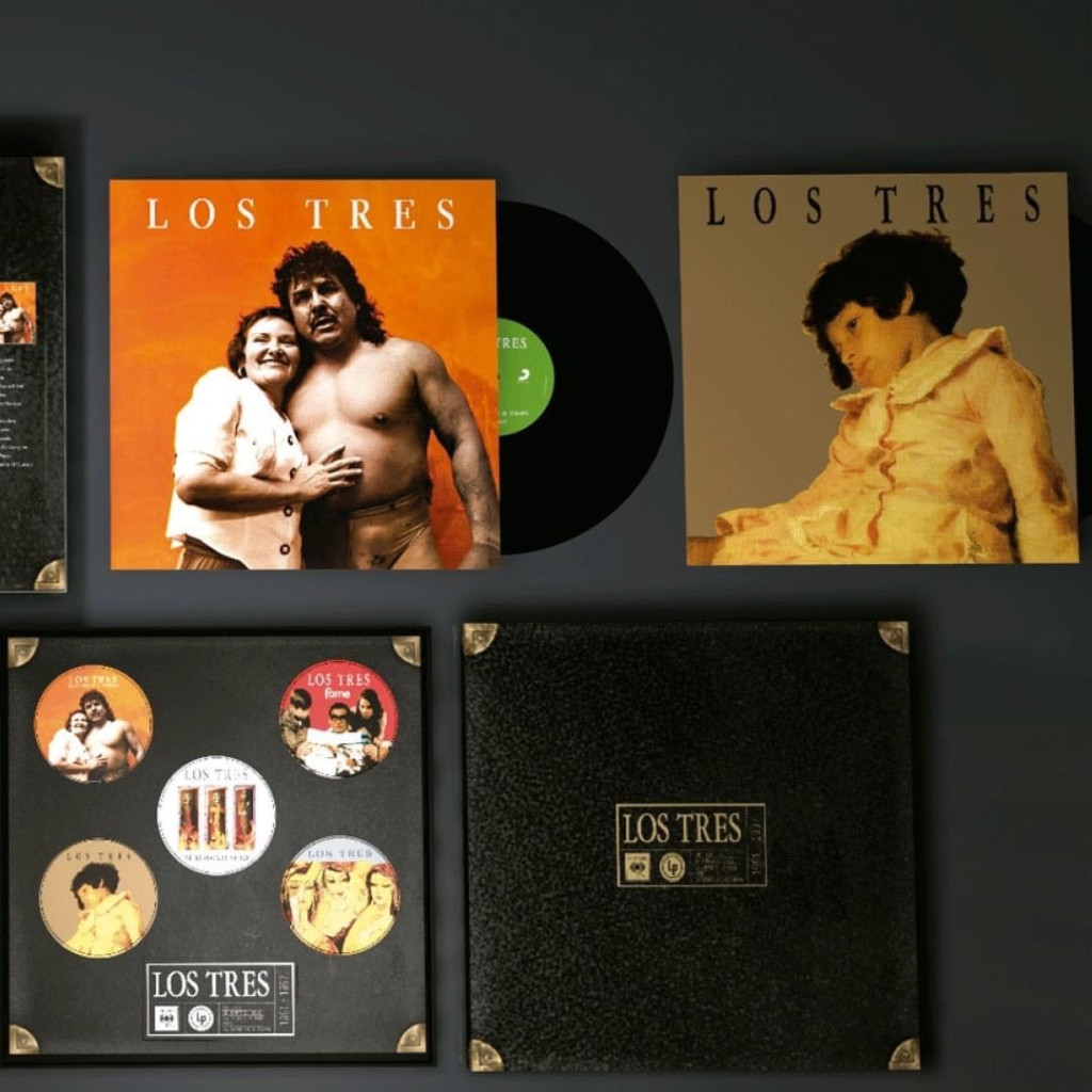 Los Tres lanza Box Set de sus primeros discos y es homenajeado por Metro de Santiago