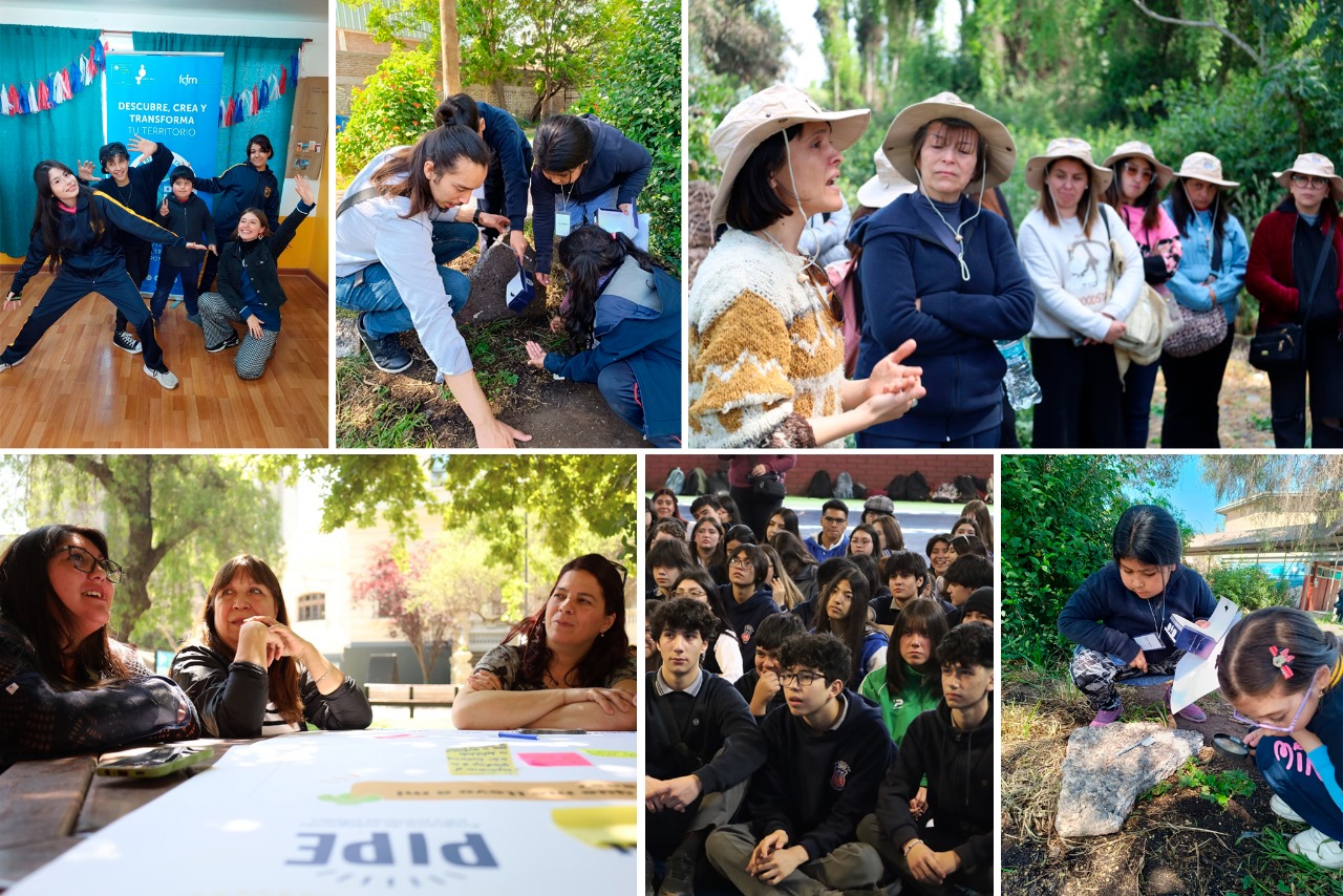 Explora Sur Poniente fortalece la cultura científica comunas urbanas y rurales de la RM