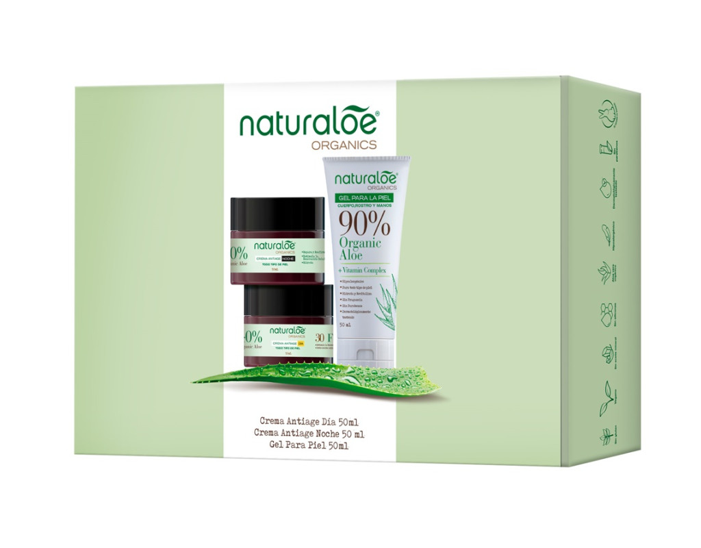 Naturaloe ofrece excelentes alternativa navideñas con estuches de cuidado facial desde $15.990