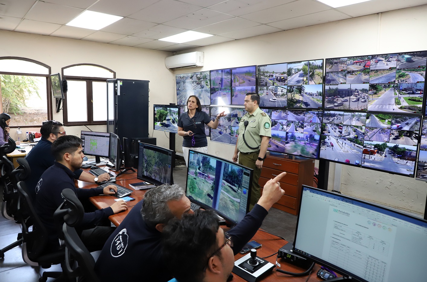 Peñalolén presenta importante paquete de medidas en materia de seguridad