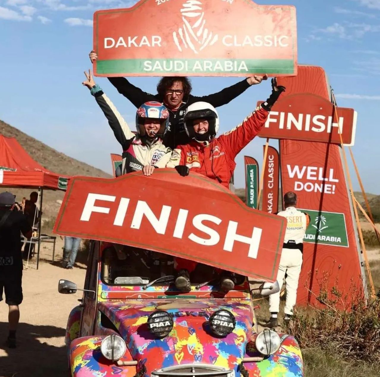 Para la Citroneta no hay imposibles tras completar por primera vez el Rally Dakar