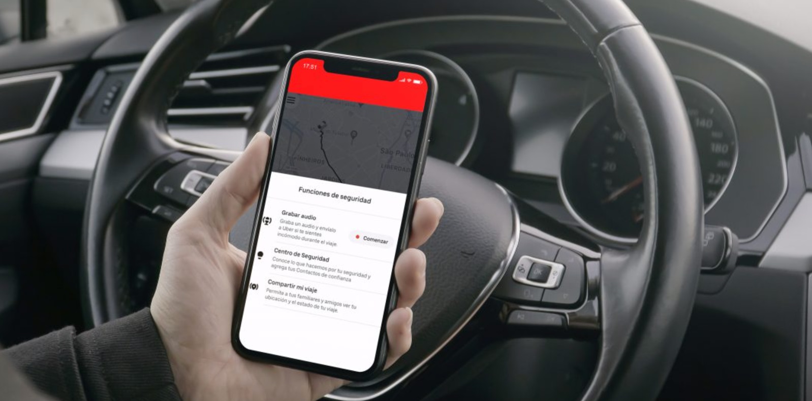 Grabación de audio: La función de seguridad de Uber que quizás no conocías