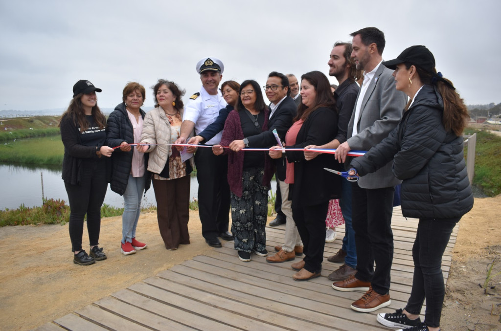 Inauguran obras que mejoran acceso al Humedal de la comuna de Cartagena