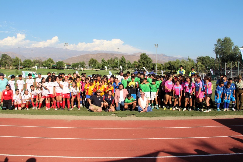 Finaliza exitosamente el 2° Campeonato Provincial Infantil de futbolito Colina 2024