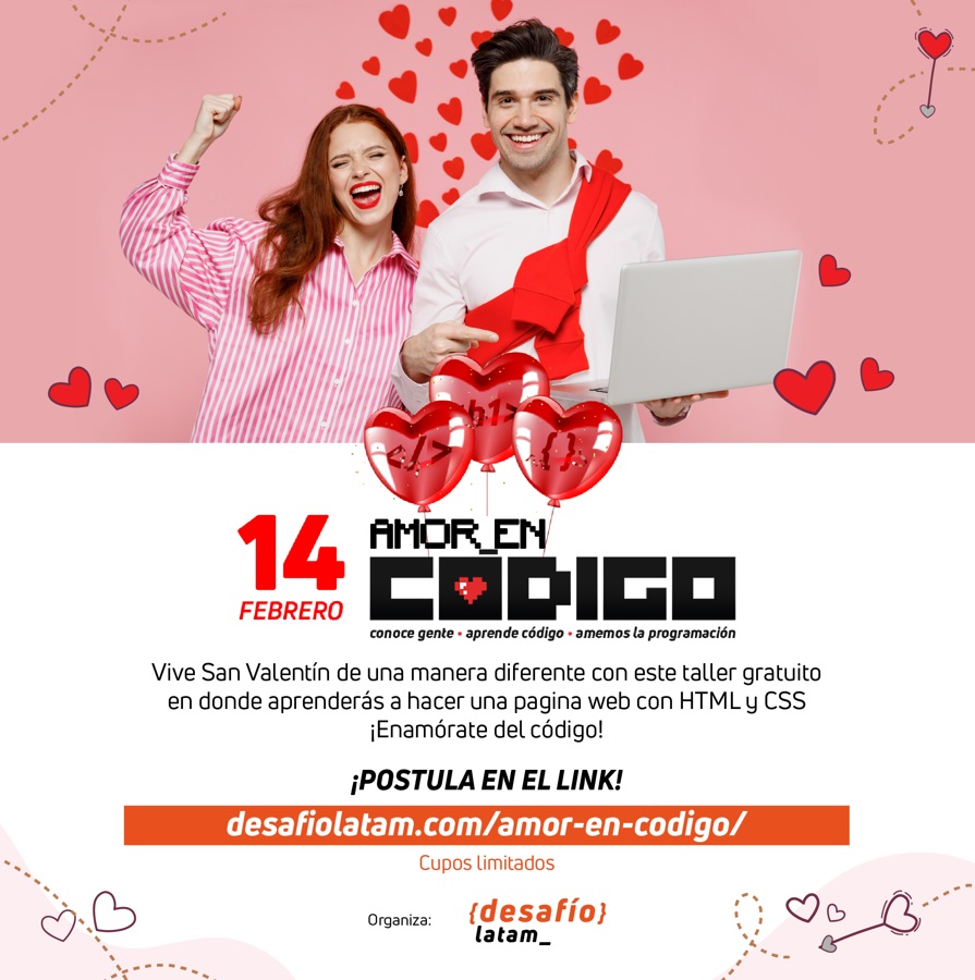 Amor en Código: Innovador panorama gratuito para conocer a tu media naranja en San Valentín