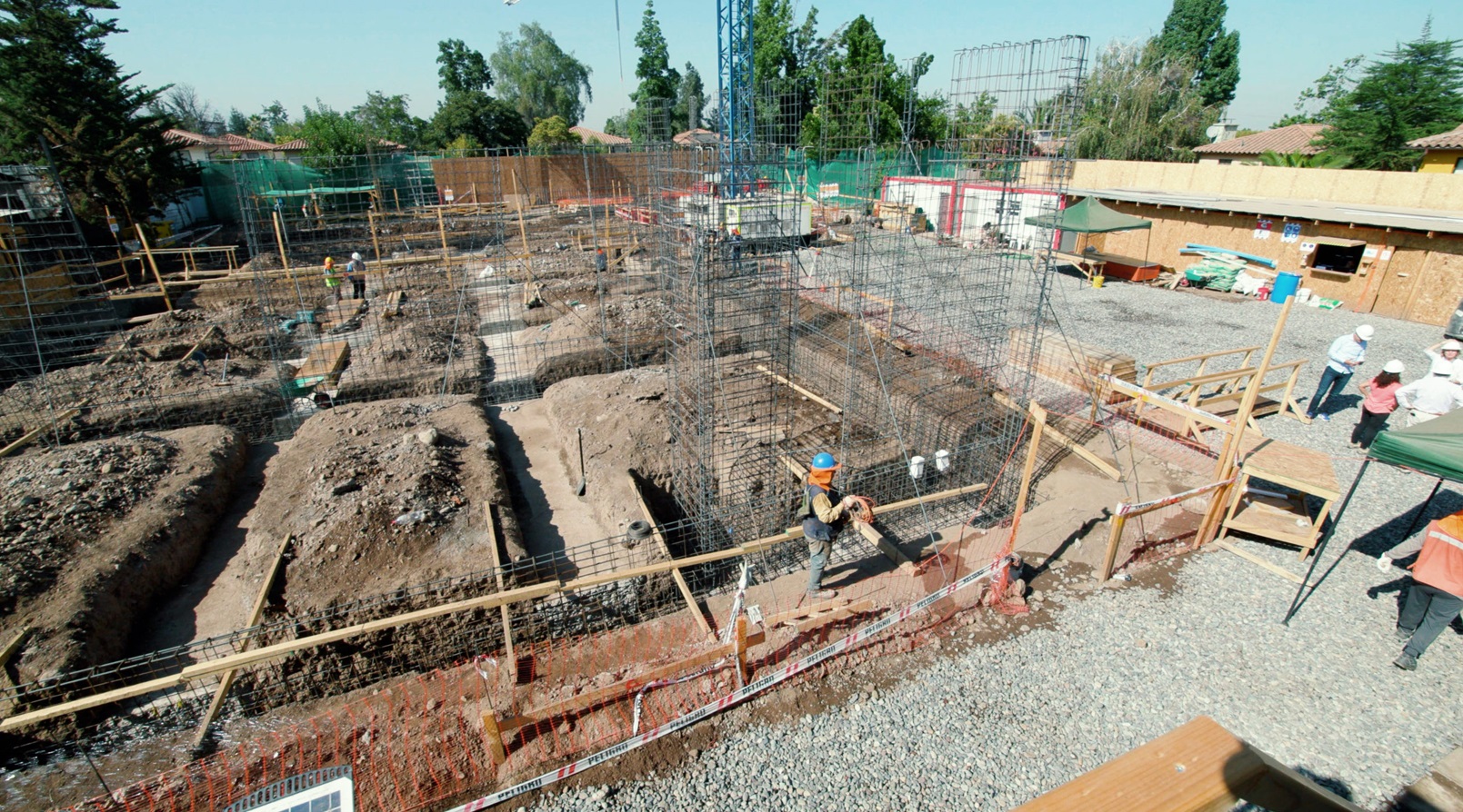 Alcalde Palacios visita las obras del nuevo Centro de Atención de Urgencias en La Reina