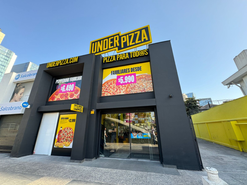 Under Pizza se expande en la capital y abre un nuevo local en Las Condes