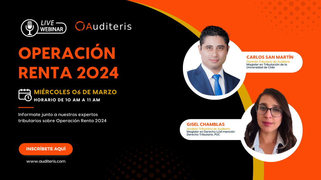 Operación Renta AT2024: Descubre las claves con Auditeris en un Webinar