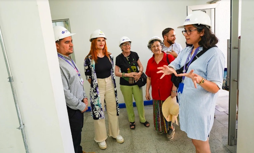 Alcaldesa Ríos supervisa obras del primer Centro de Especialidades Odontológicas en Ñuñoa