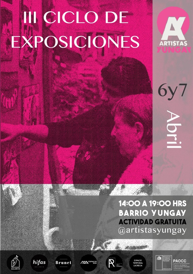 III Ciclo de Exposiciones Artistas Yungay: Más de 10 artistas y seis muestras de arte en un solo barrio