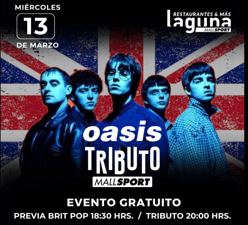 Tributo a Oasis: Las mejores canciones de la reconocida banda inglesa serán recordadas en Mall Sport