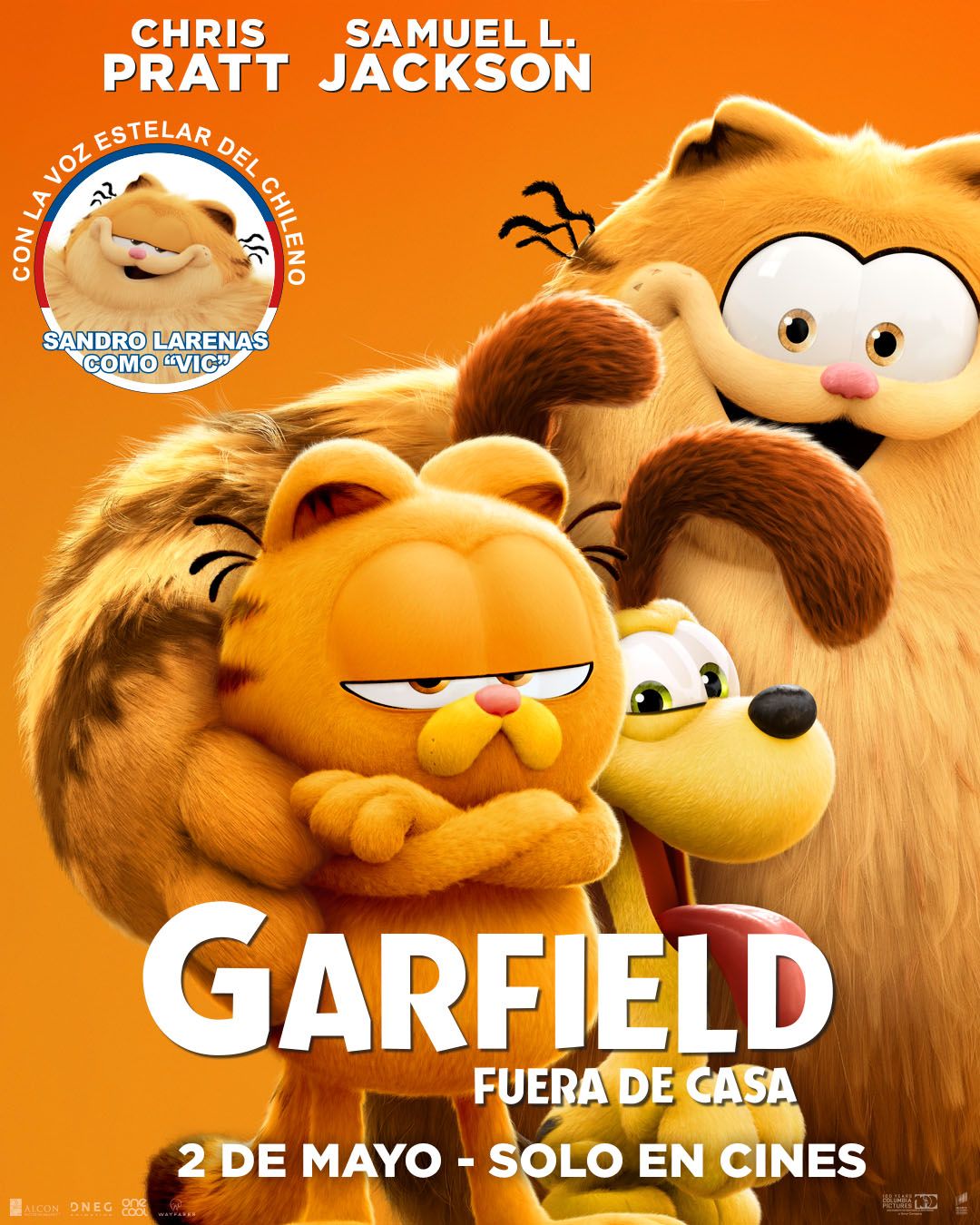 "Garfield: Fuera de Casa" confirma su fecha de estreno en cines