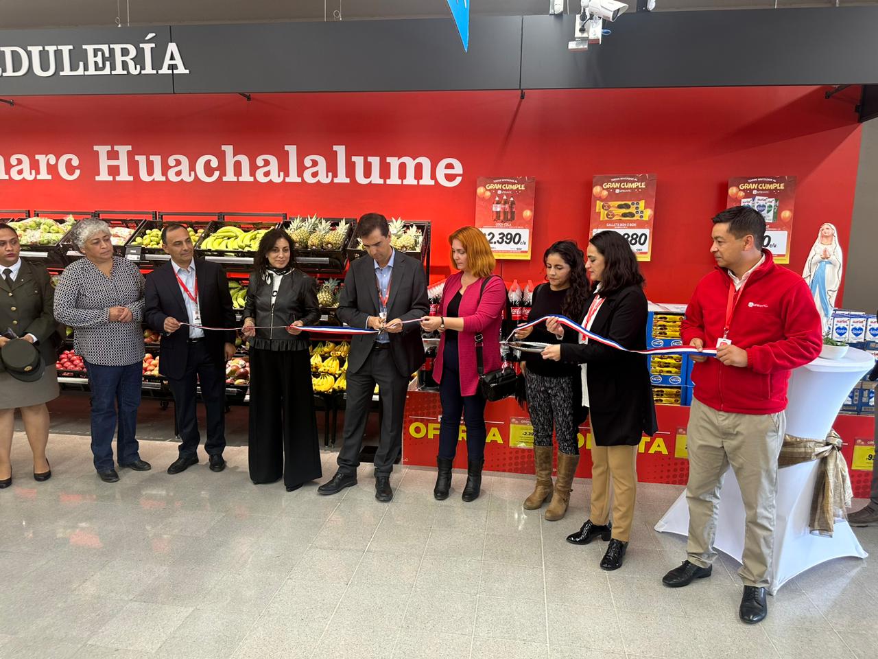 Unimarc inaugura un nuevo supermercado en la localidad de Huachalalume en la Región de Coquimbo